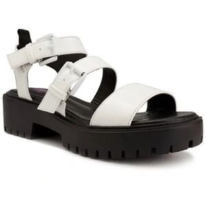 Sugar Indigo Women’s Platform Buckle Sandals